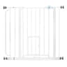 Carlson Pet Products Extra Wide Walk-Through Gate with Pet Door