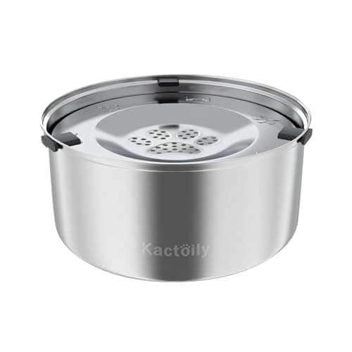 kactoily 3 L Stainless Steel Slow Water Bowl