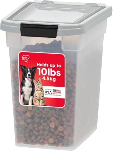 IRIS USA Dog Food Storage Container, 10 lb
