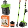 Pupzle 40 in Scooper with Swivel Bin and Bag Attachment