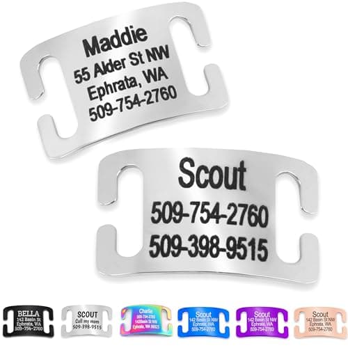 GoTags Slide-On Stainless Steel ID Tag
