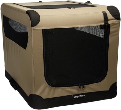 Amazon Basics Portable Folding Soft Crate, Medium
