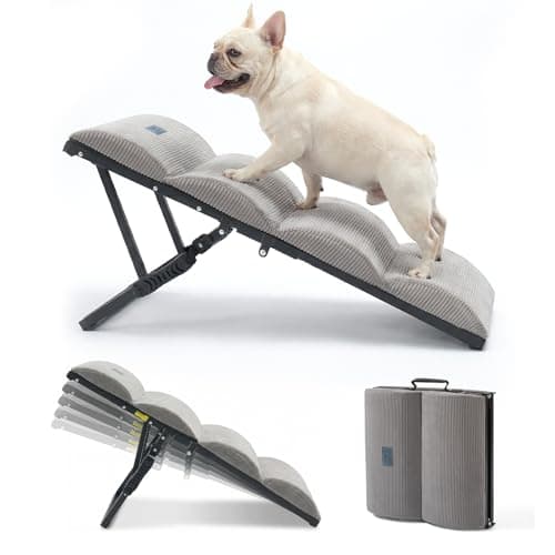 Veehoo Foldable Bed and Couch Ramp, 12-20 in