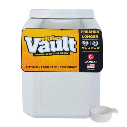 Gamma2 Vittles Vault Airtight Container + Scoop, 50 lb