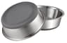 PEGGY11 Nonslip Stainless Steel Dog Bowls, 7.6 Cup (2-Pack)