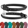 BRONZEDOG Rolled Leather Collar