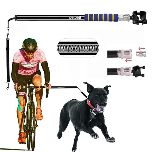 petbetf Dog Bike Leash Attachment, 2nd Generation