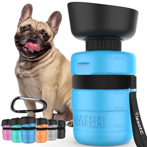 lesotc Portable Dog Water Bottle