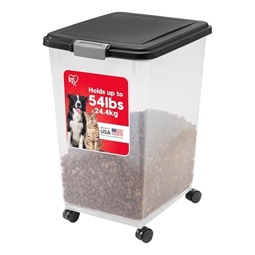IRIS USA Dog Food Storage Container, 54 lb
