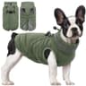 SAWMONG Fleece-Lined Winter Dog Coat