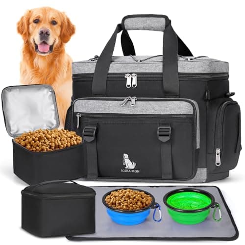 IGOLUMON Dog Travel Bag Set