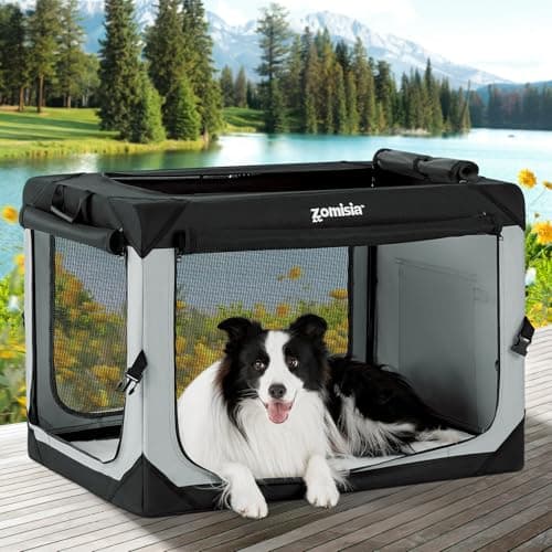 ZOMISIA 36 in Collapsible Travel Crate