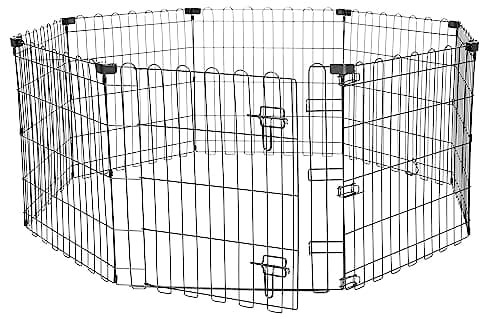 Amazon Basics Foldable Octagonal Exercise Pen, 24 in