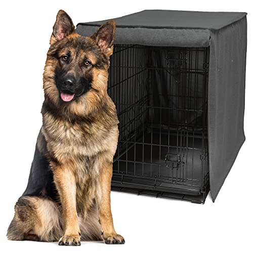 Friends Forever Metal Dog Crate Cover, 48 in