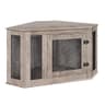 MAHANCRIS Corner Dog Crate Furniture / End Table