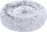 Amazon Basics Washable Donut Pet Bolster Bed, Faux Fur, 23 x 23 in
