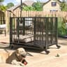 BETISEF Heavy Duty Dog Crate, 38"