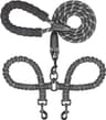 iYoShop Double Dog Leash, 360-degree Swivel
