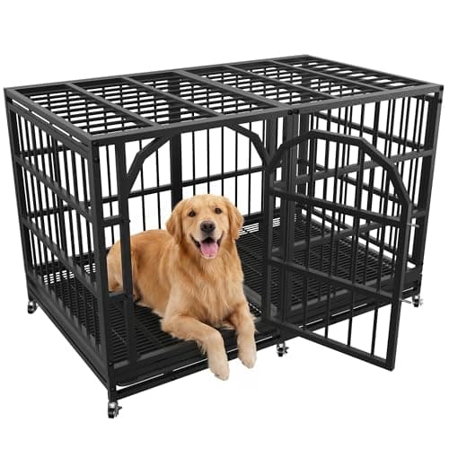 Asee'm Heavy Duty Dog Crate, 48"