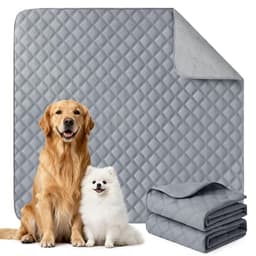 Eterish Reusable Washable Pee Pads, 36 x 41 in, 2-Pack