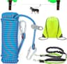 SIAELT Tie Out Trolley System with Bungee Lead, 50 ft