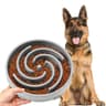 JASGOOD Spiral Maze Slow Feeder Bowl