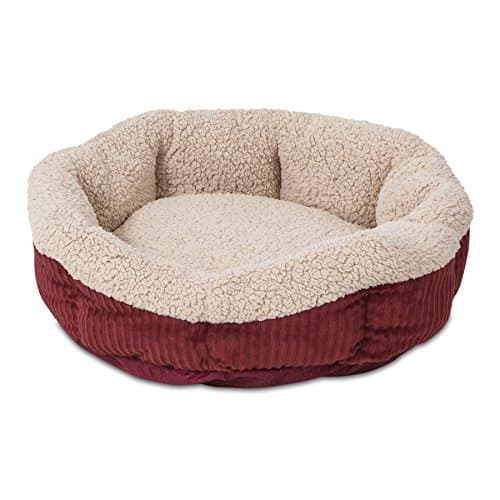 Petmate Aspen Pet Self-Warming Round Bed, 19.5"
