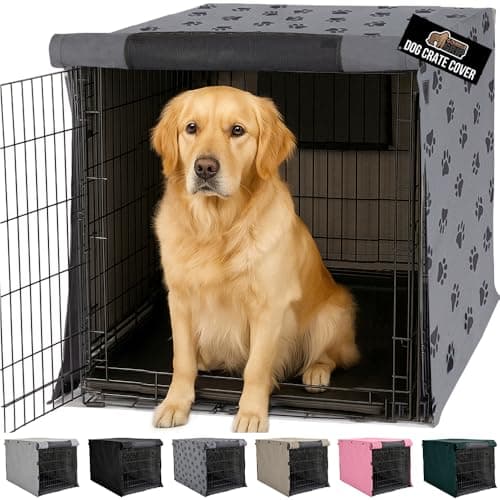 Gorilla Grip Dog Crate Cover, 42 in