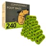 moonygreen Certified Compostable Poop Bag Rolls (240)