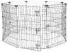 Amazon Basics Foldable Metal Exercise Playpen, 8 Panels, 36 in