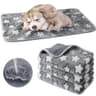 Tranqun Waterproof Reversible Crate Pads, 24 x 16 in, 4-Pack