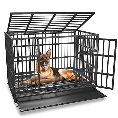 BOLDBONE Heavy Duty Dog Crate, 48"