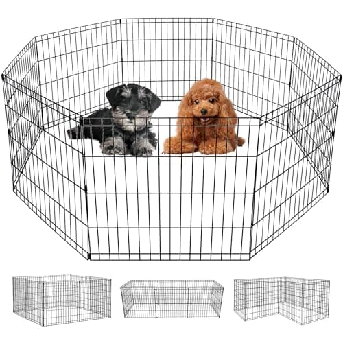 FDW Dog Playpen, 24 in, 8 Panels