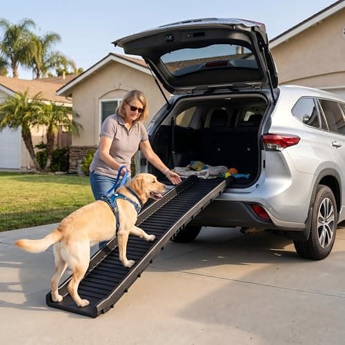 PawStep 61-Inch Folding Pet Ramp